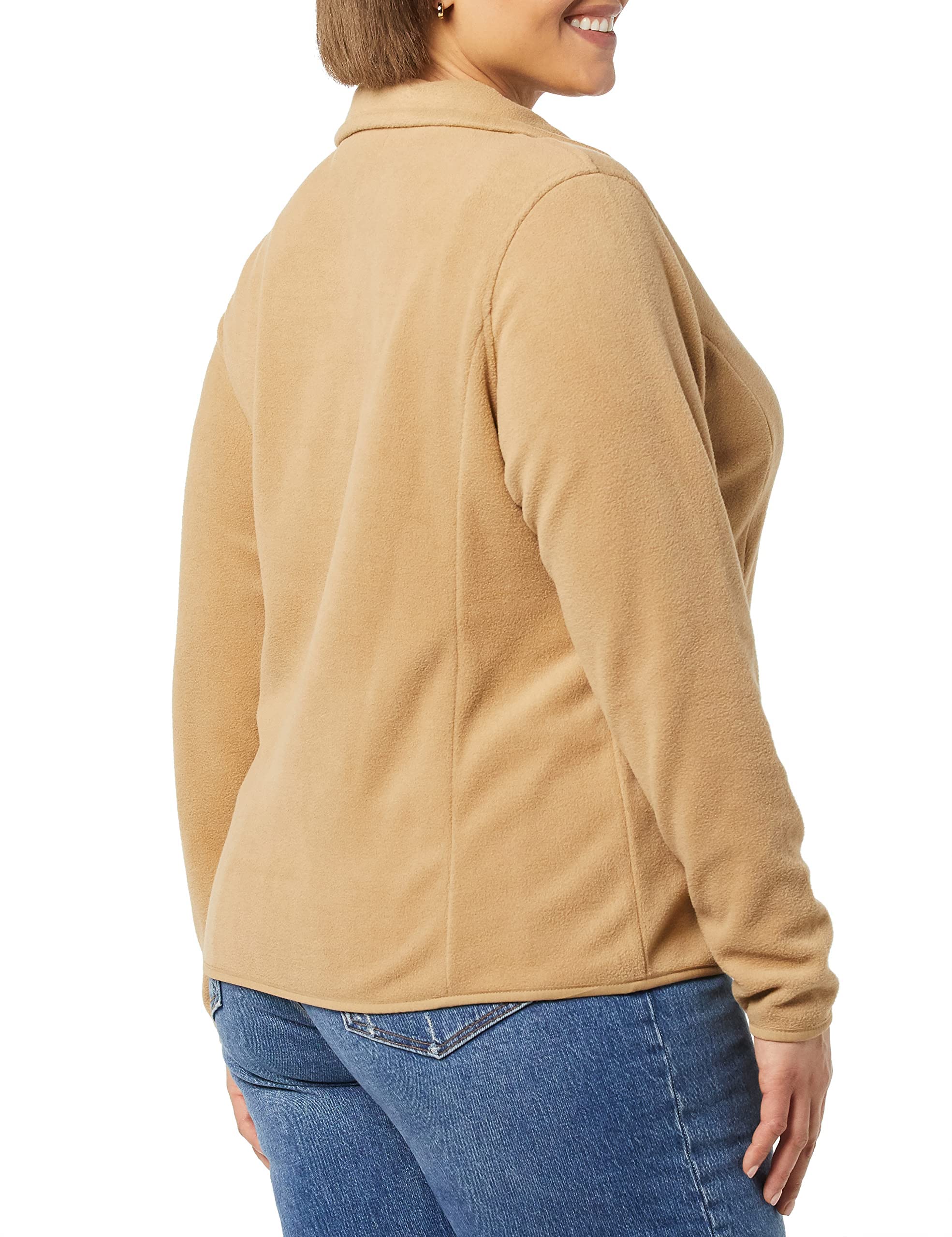 Amazon Essentials Giacca Invernale Modello Pullover con Zip Corta A Maniche Lunghe con vestibilità Classica (Taglie Forti Disponibili) Donna