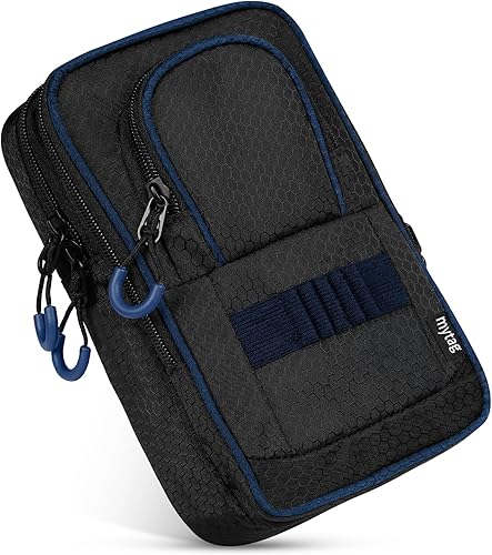 mytag Bolsa para pelotas de golf  Almacena 12-15 bolas, bolsa de objetos de valor de golf, bolsa organizadora portátil para atuendos, estuche