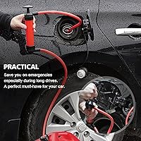 Vista 6 de Kit de bomba de transferencia de combustible de sifón multiusos para gasóleo y líquidos