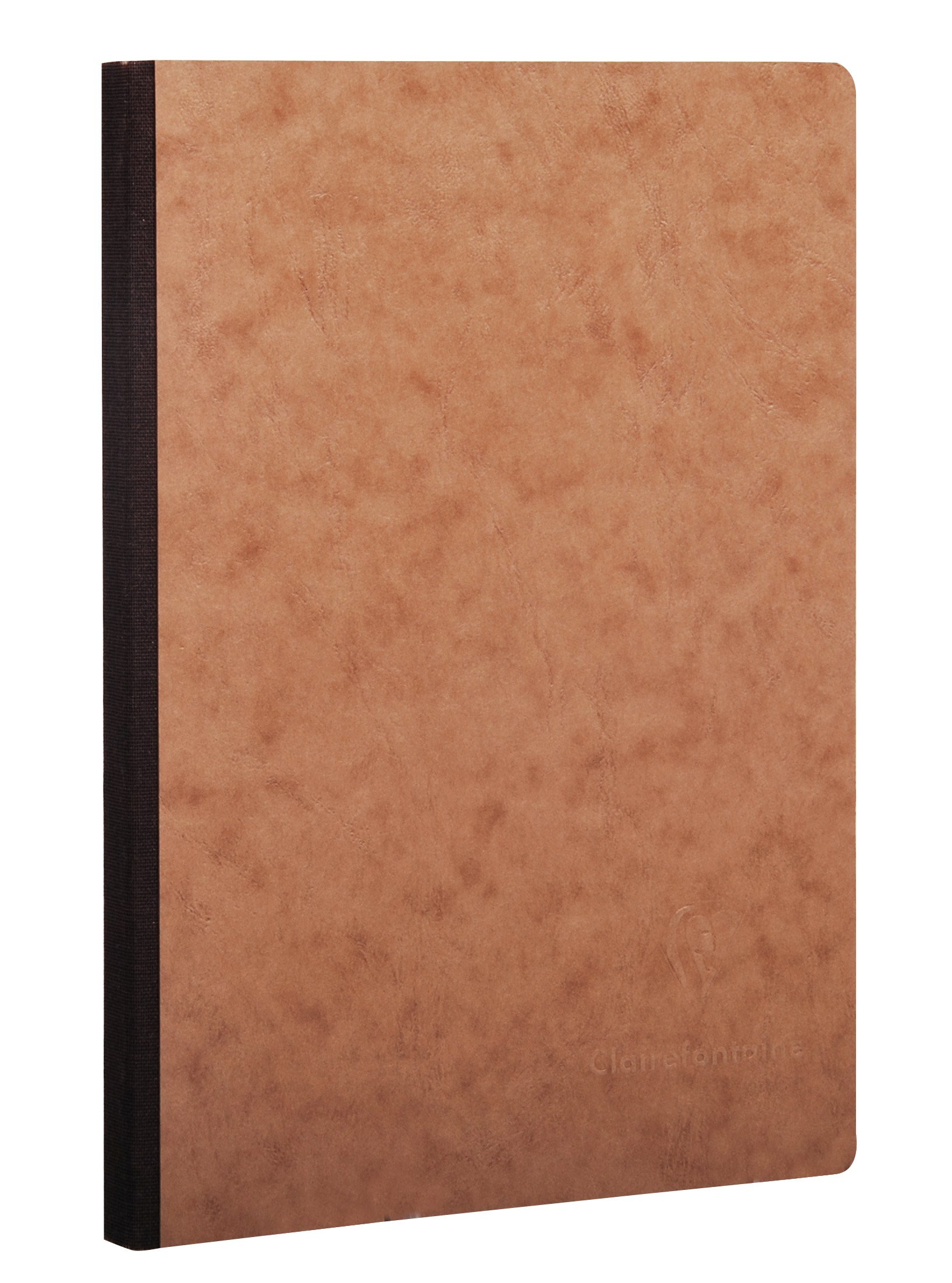 Clairefontaine Basic Large Clothbound Notebook (6 x 8.25) TAN 192 Pages 6" x 8.25" brown