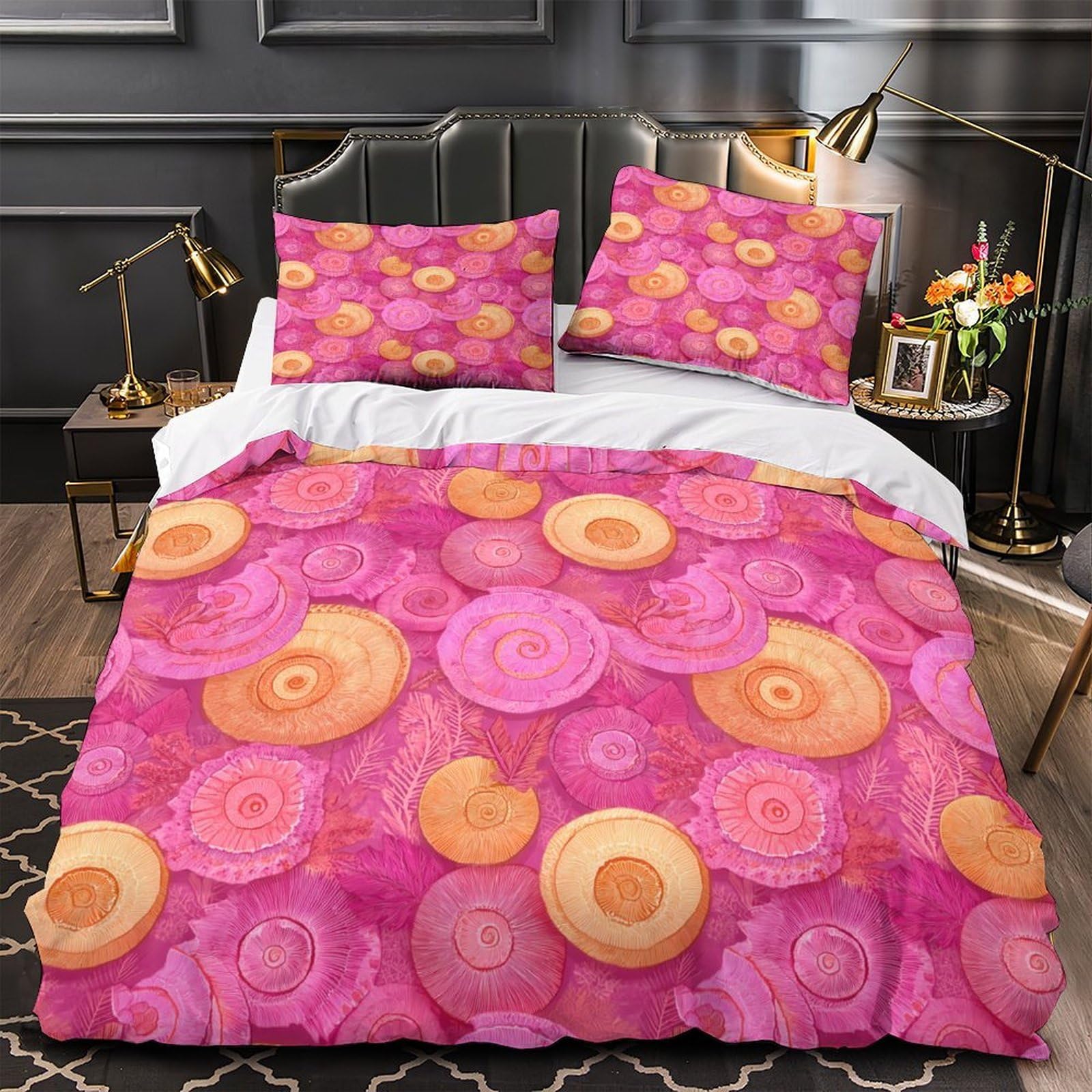 Housse de couette chaton rose en 3D pour une chambre d'enfant cocooning et magique