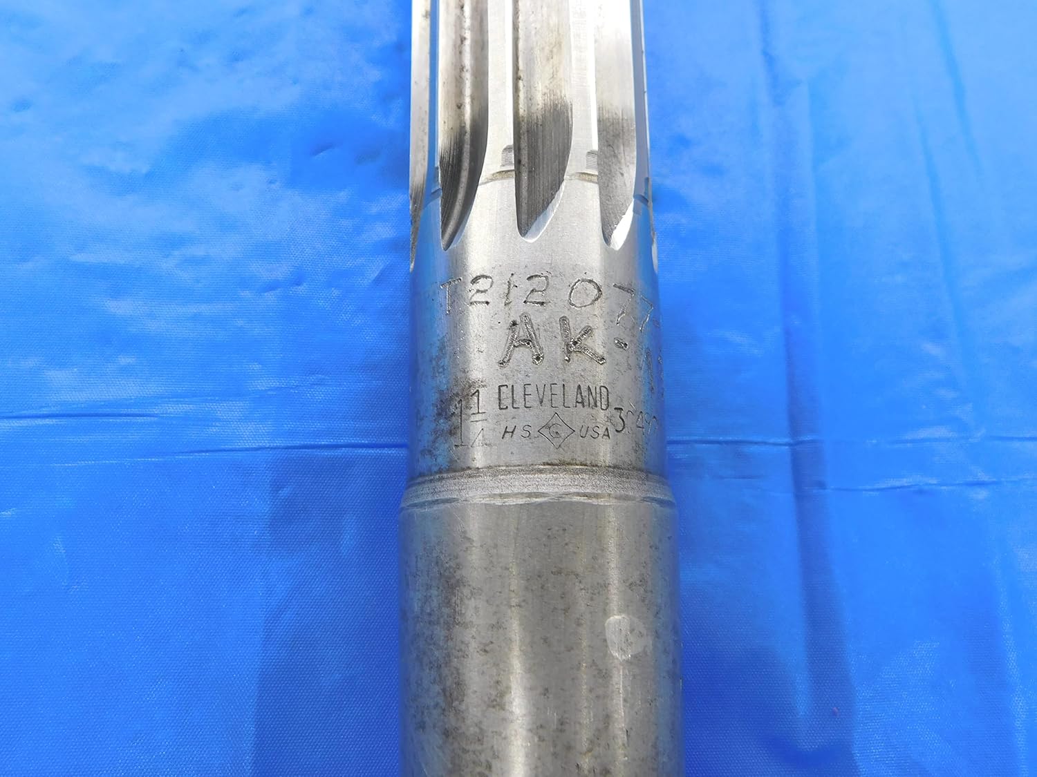 USA Made 1.2184" O.D. HSS Chucking Reamer Morse Taper #4 Shank 10 FL MT4 1.25 - MB7988LVK2