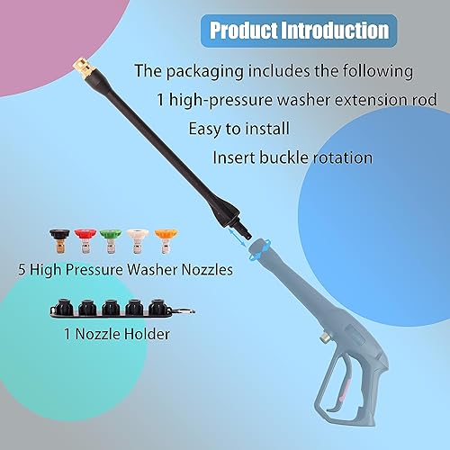 Miniatura 5 de 308494075 Varita de hidrolavadora para lavadora a presión Ryobi