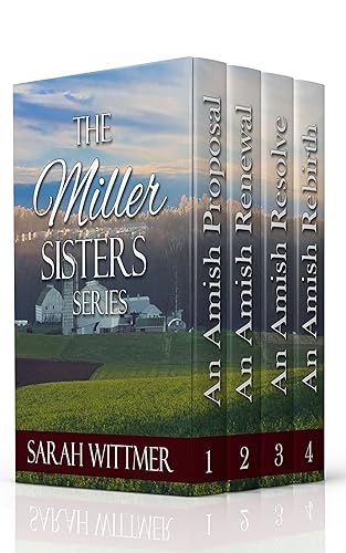 Amish Romance: The Miller Sisters Series - COMPLETE BOX SET Books 1 to 4 (Amish Romance Books, Amish Fiction Books)