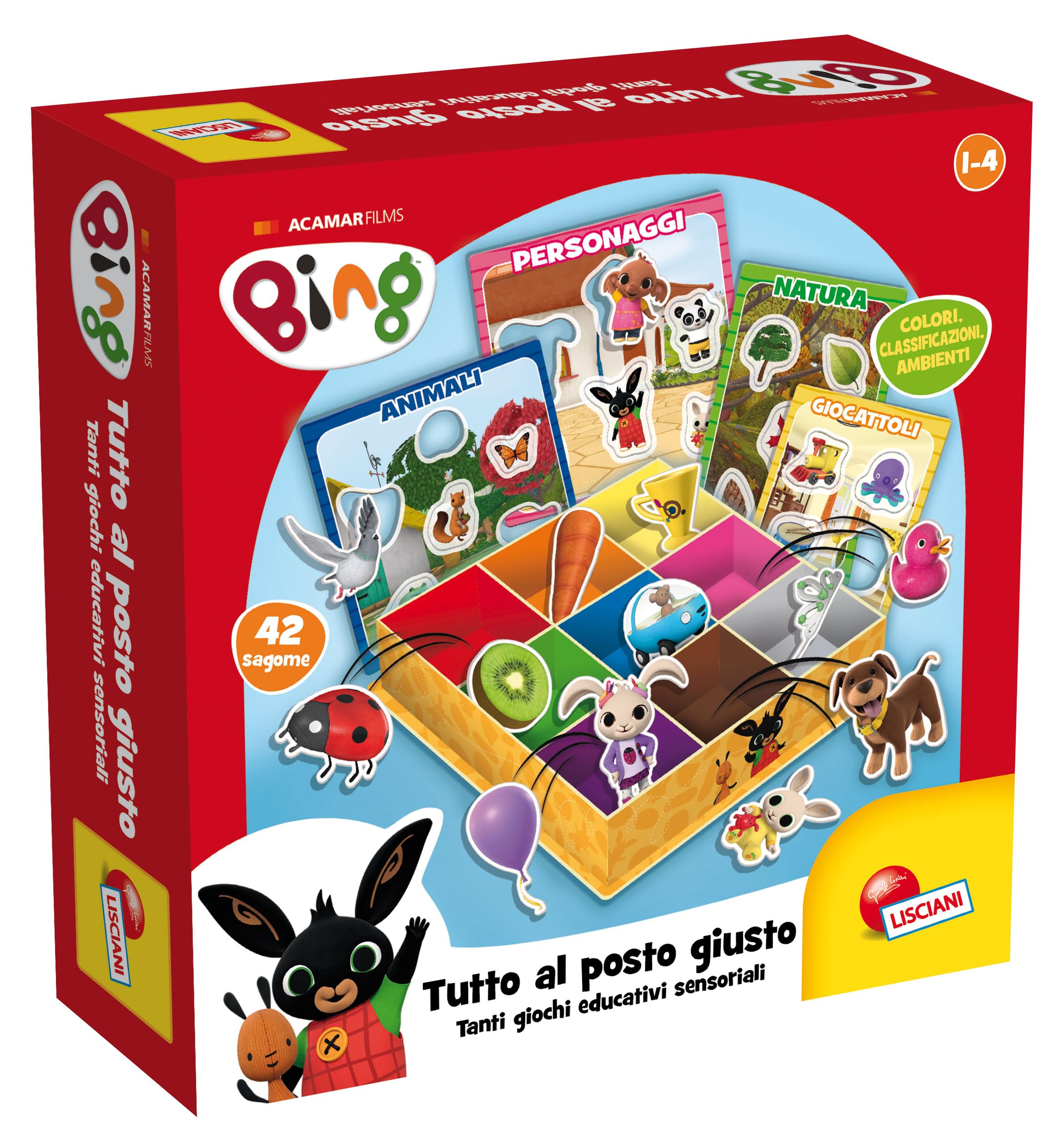 Liscianigiochi Bing Tutto al posto Giusto