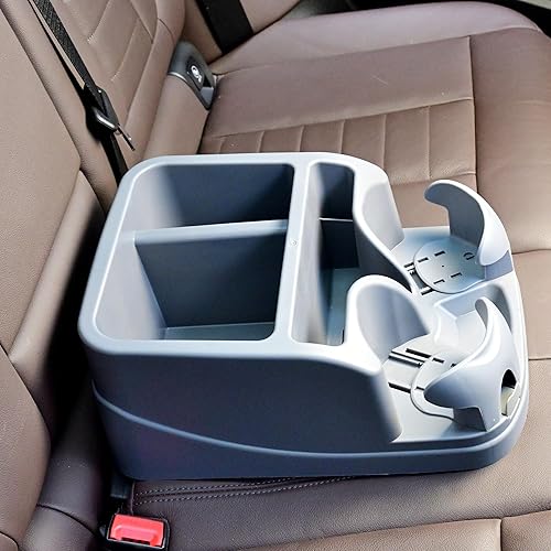 Miniatura 7 de Consola central para automóviles, organizador de consola central de automóvil, soporte para tazas de consola para camiones, minivans, SUV,