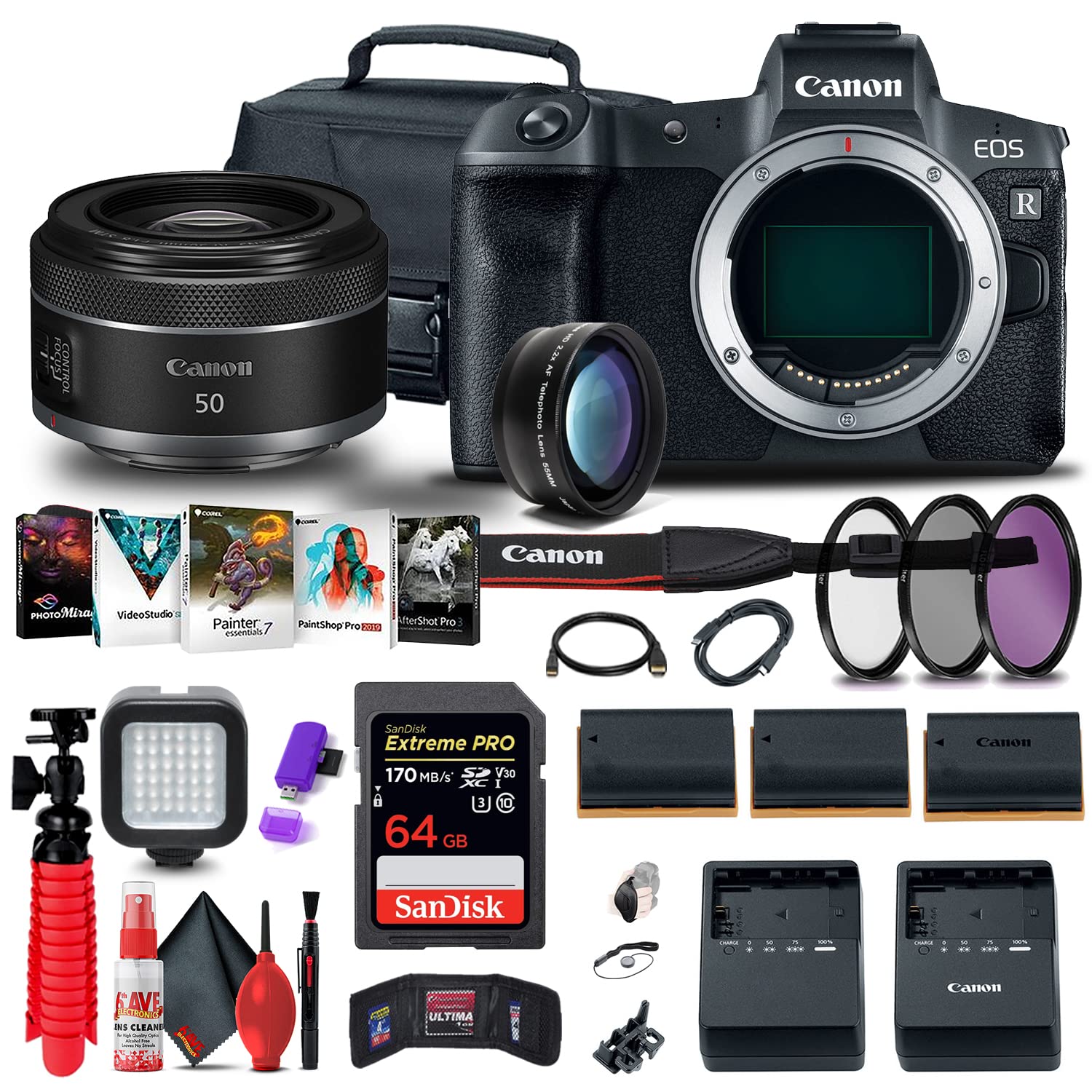 Amazon.com : Canon EOS R Mirrorless Digital Camera (Body Only