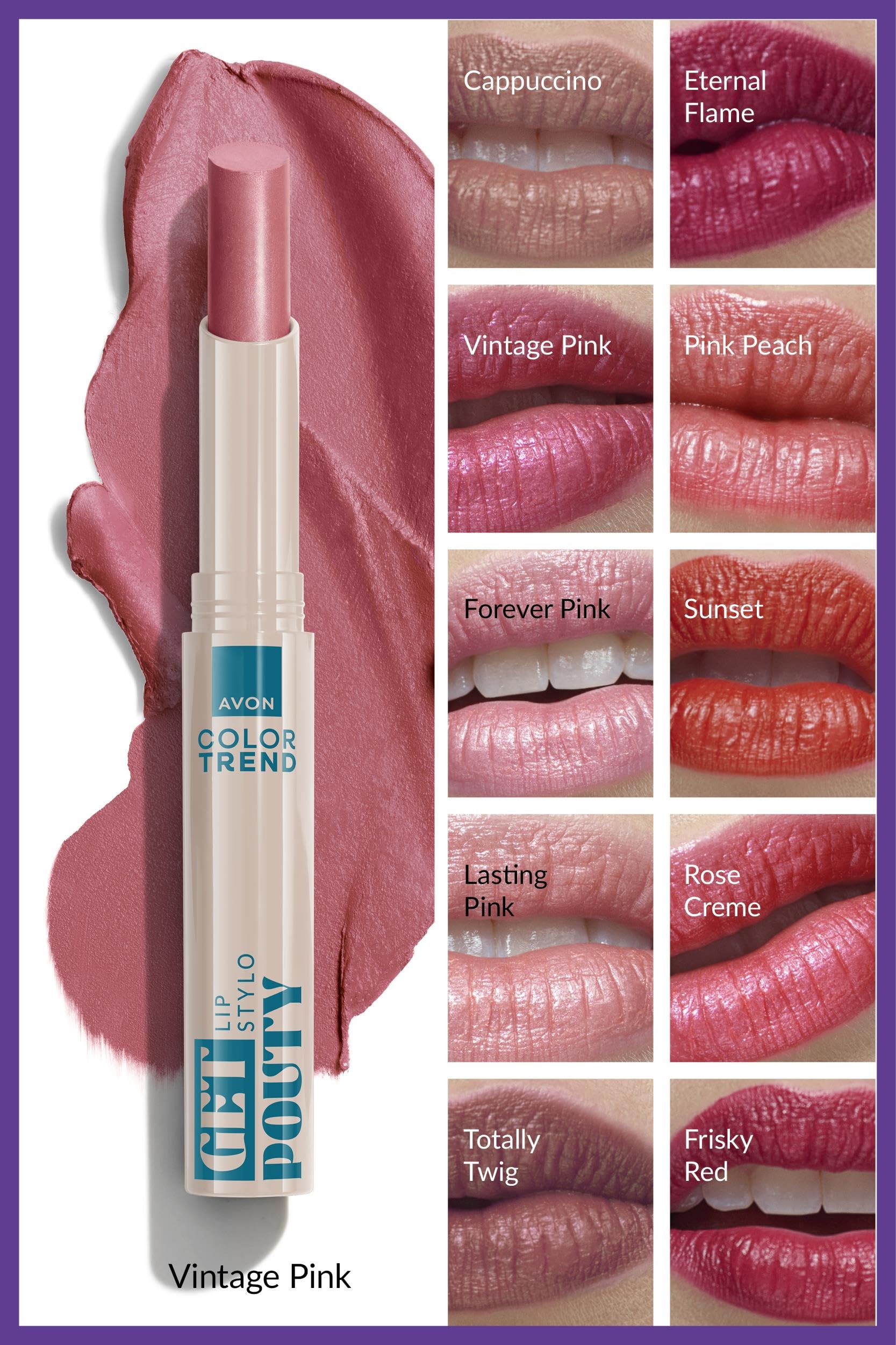 Avon Ultra Beauty Ruj Stylo Vintage Pink