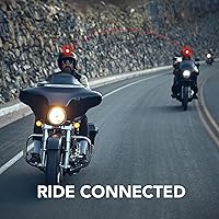 Vista 4 de Sena Cavalry 2 Mesh Intercom - Medio casco para motocicleta, sistema de comunicación integrado (negro mate, pequeño)