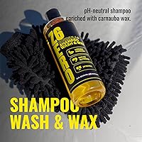 Vista 2 de ZER06 El mejor jabón de lavado de autos con fórmula especial de brillo, cera de carnauba y forúcula ultra concentrada, lavadora a presión, cañón