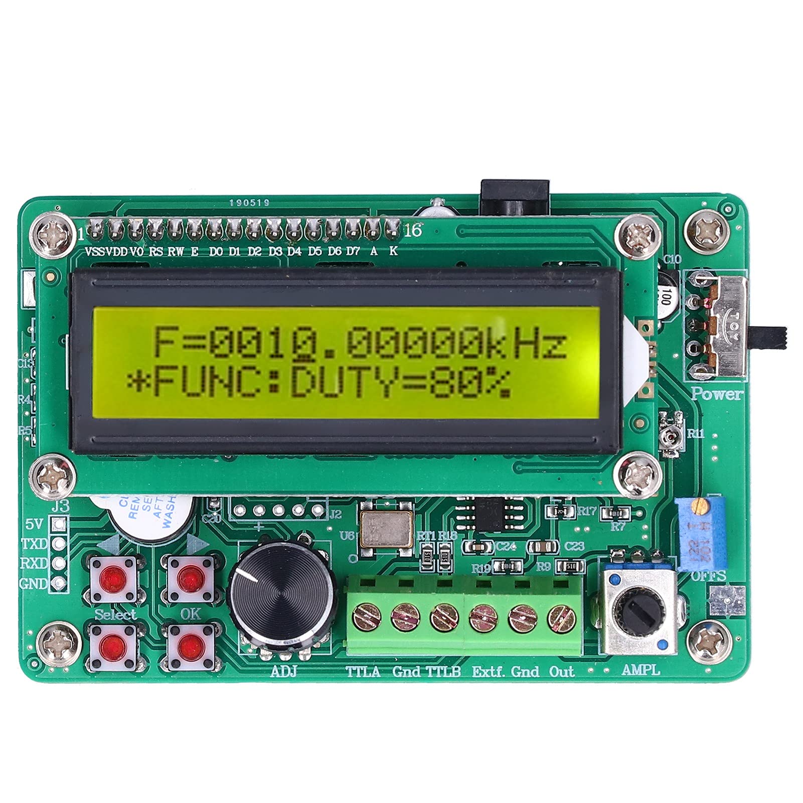 DDS -Signalgeneratormodul -Frequenzzähler Dual TTL Elektronisch FY2005S 5 MHz
