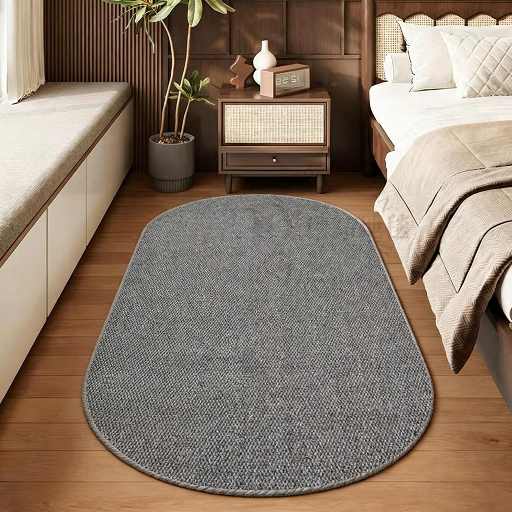 Alfombra pasillo lavable de tejido trenzado ideal cocina y zonas de paso