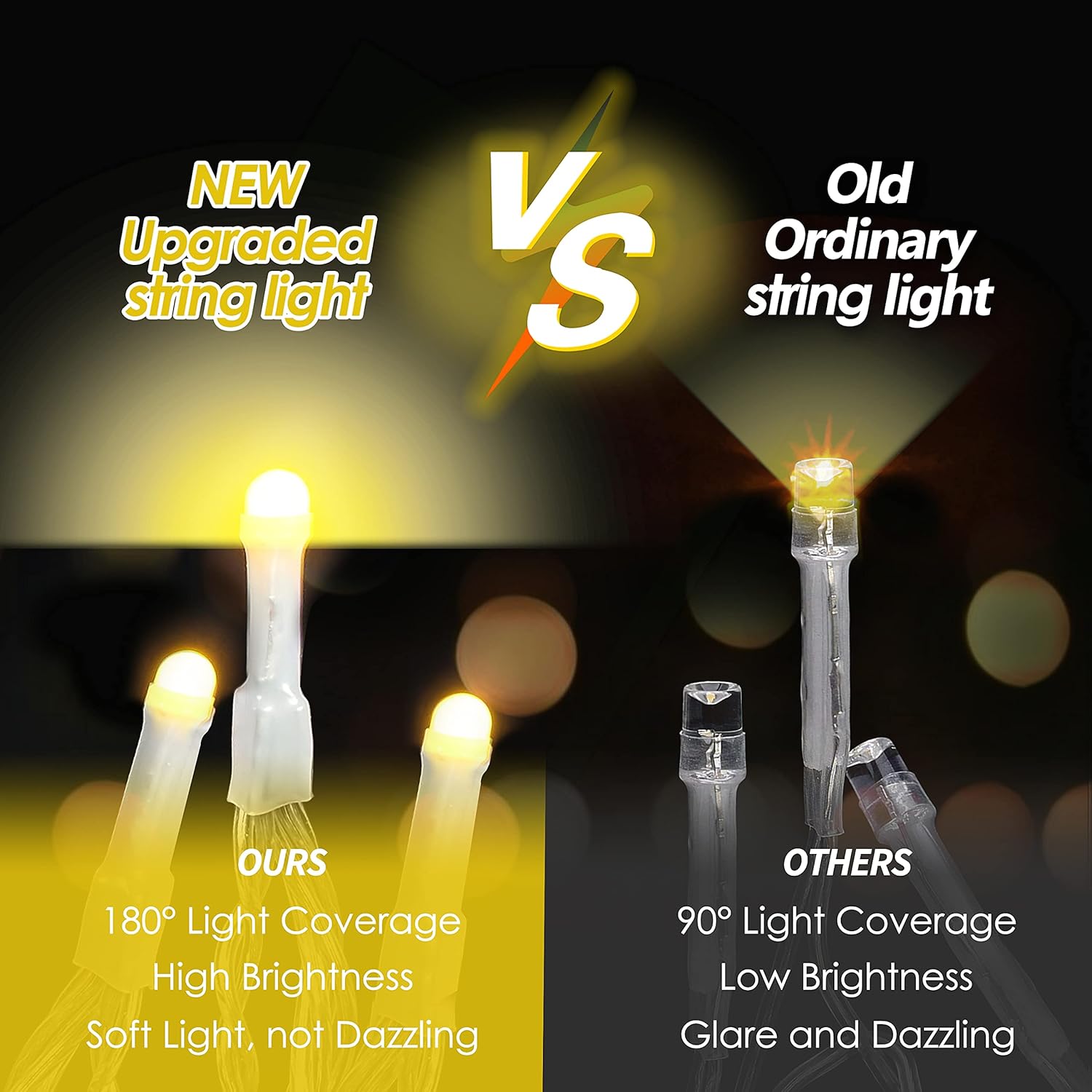 Flаѕh Dеаlѕ - 70% оƒƒ LANFU LED IcicleLights,1216LEDs,98.4ft,8Modes,Curtain Fairy String Light Plug in for Indoor Outdoor Wall Decorations/Party Backdrops/Christmas/Halloween/Thanksgiving/Easter/Wedding/Gazebo(Warm White)