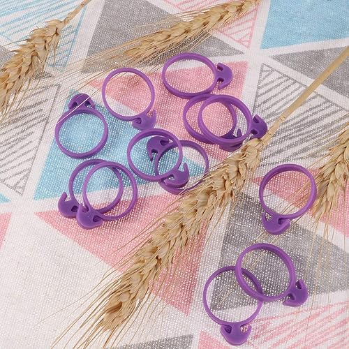 Miniatura 4 de TOYANDONA - 48 lazos para bolsa de glaseado para decoración de tartas, bolsa de glaseado con anillo fijo atado con banda de goma