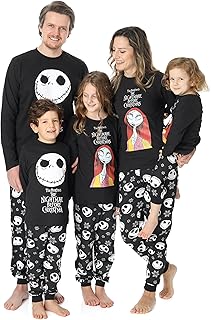 Disney The Nightmare Before Christmas Family Pyjamas Men Women Boys Girls