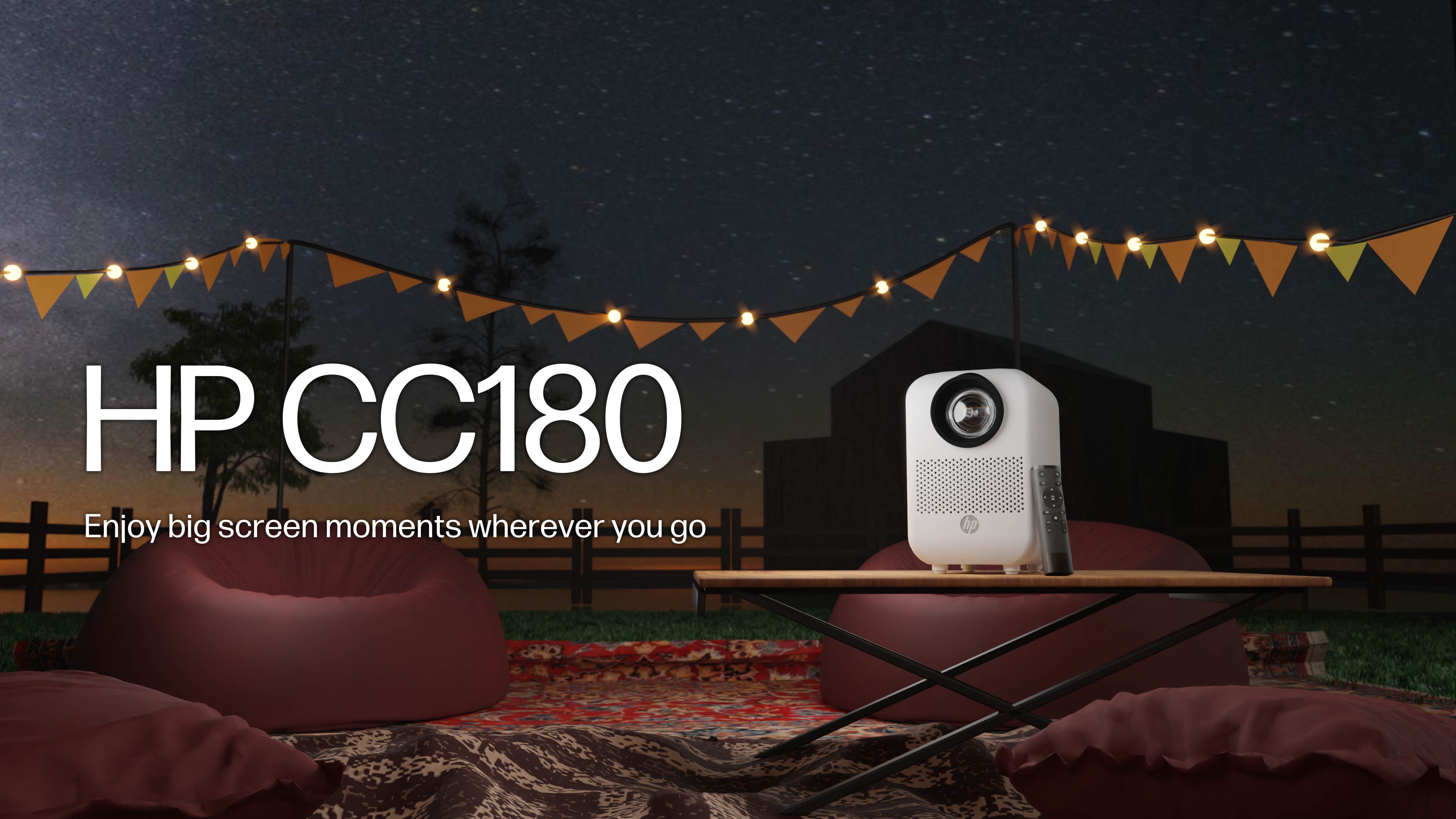 Amazon.com: HP projector CC180 The Ultimate Portable HD Smart