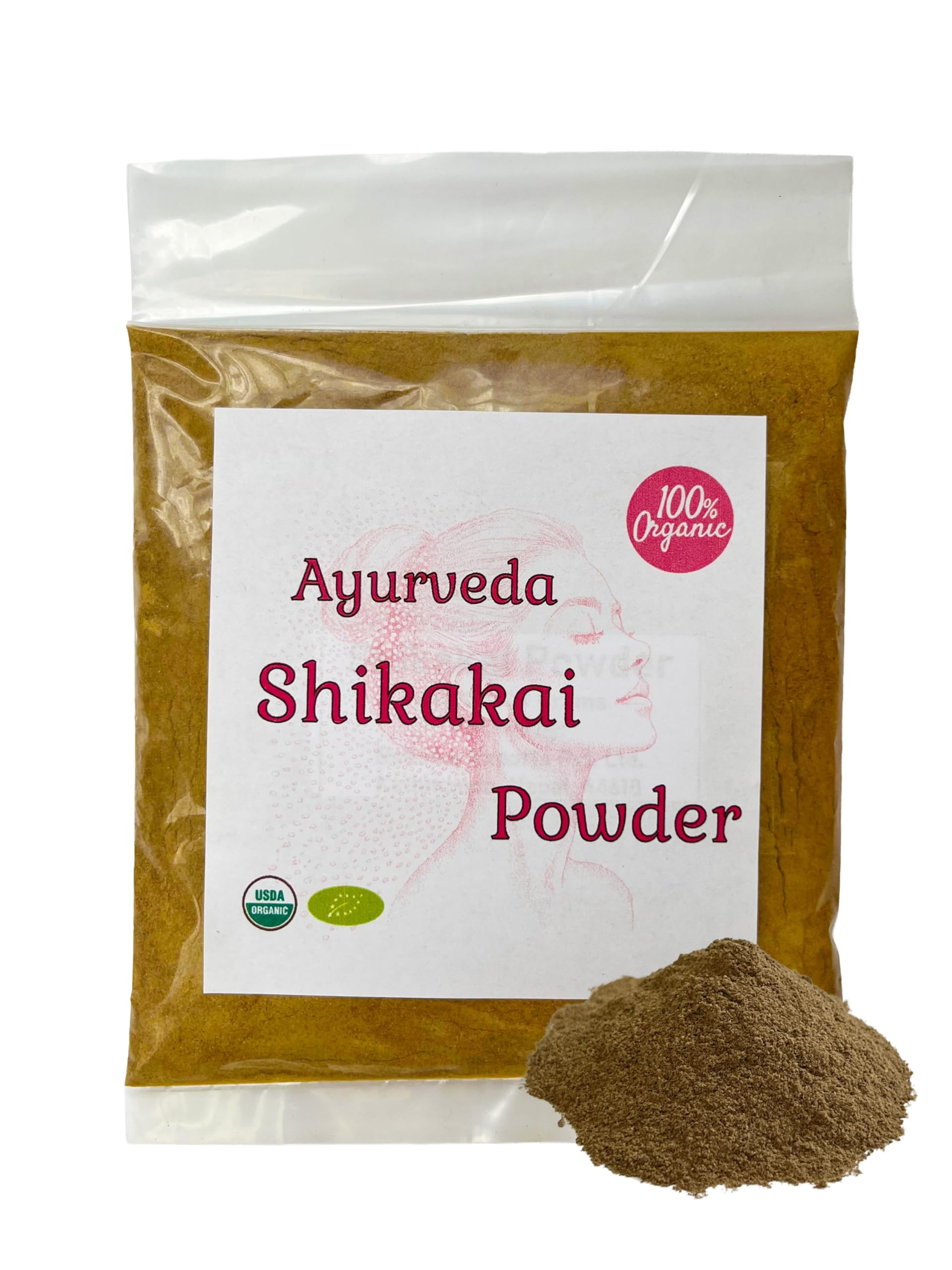 Amazon | 100%オーガニック シカカイパウダー/Organic Shikakai Powder