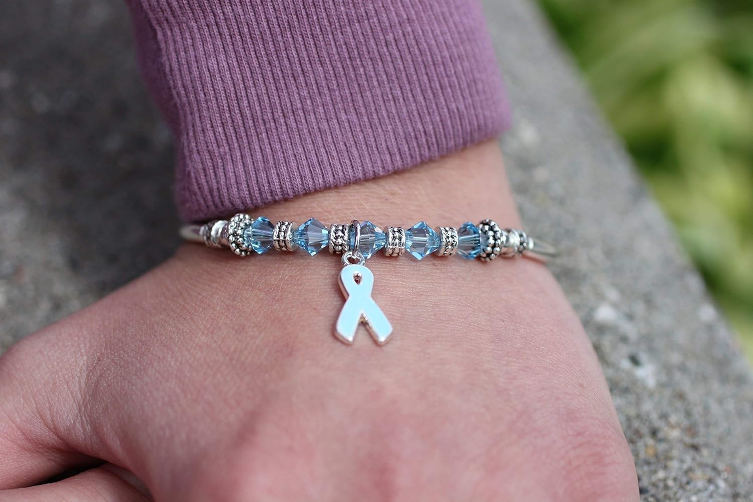 Handmade Awareness Charm Bracelet