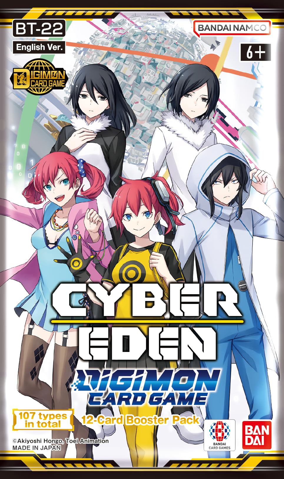 Amazon.com: BANDAI | Digimon Card Game: Booster Set - Cyber Eden