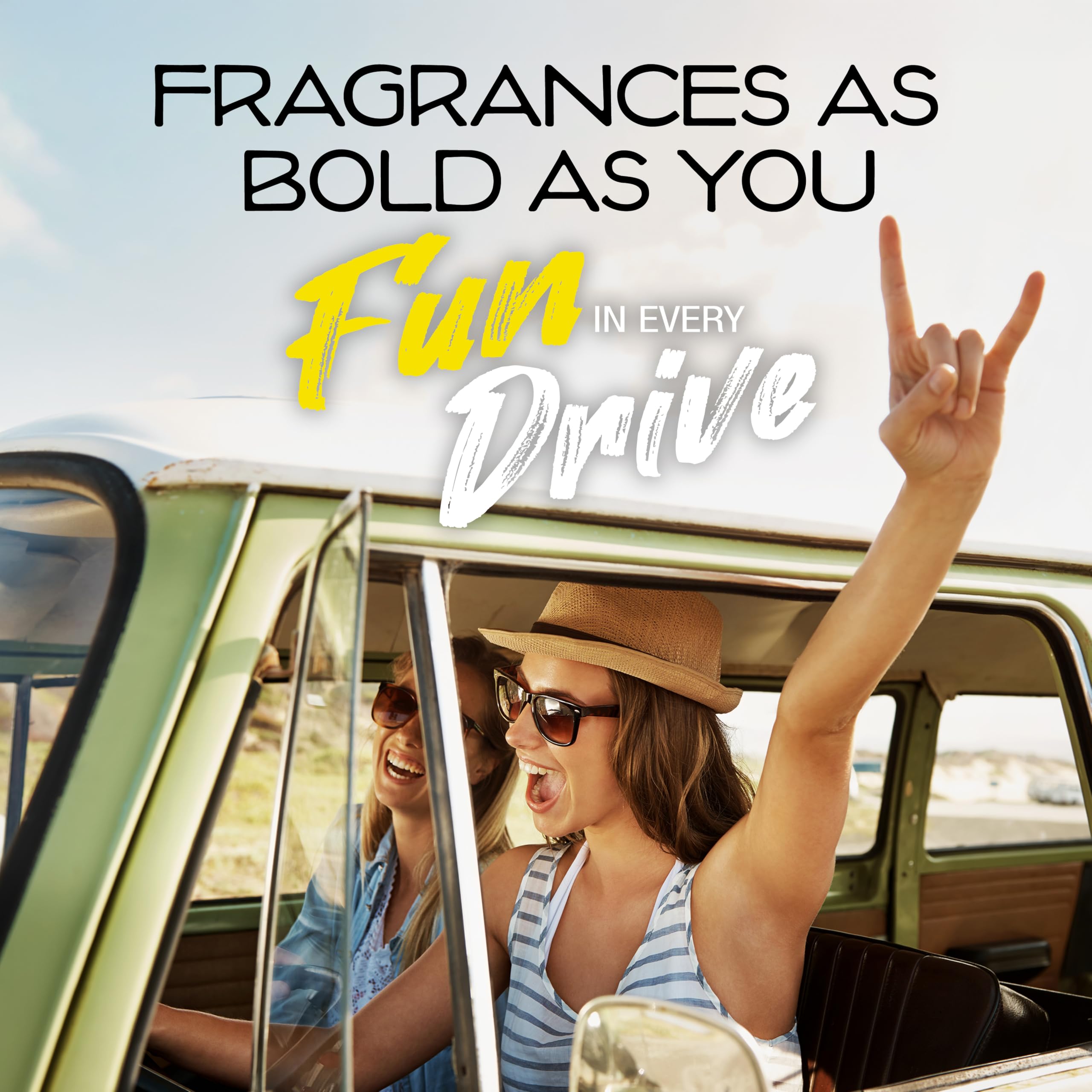 California Scents Gel Plus Car Air Freshener, Newport New Car Scent, 4 Count — view 7
