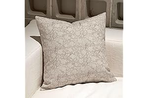 DOMVITUS Neutral 18x18 Pillow Covers for Elegant Home Decor