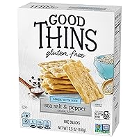 Vista 57 de Good Thins Simply Salt Snacks - Galletas de arroz sin gluten, 3.5 onzas (paquete de 3)