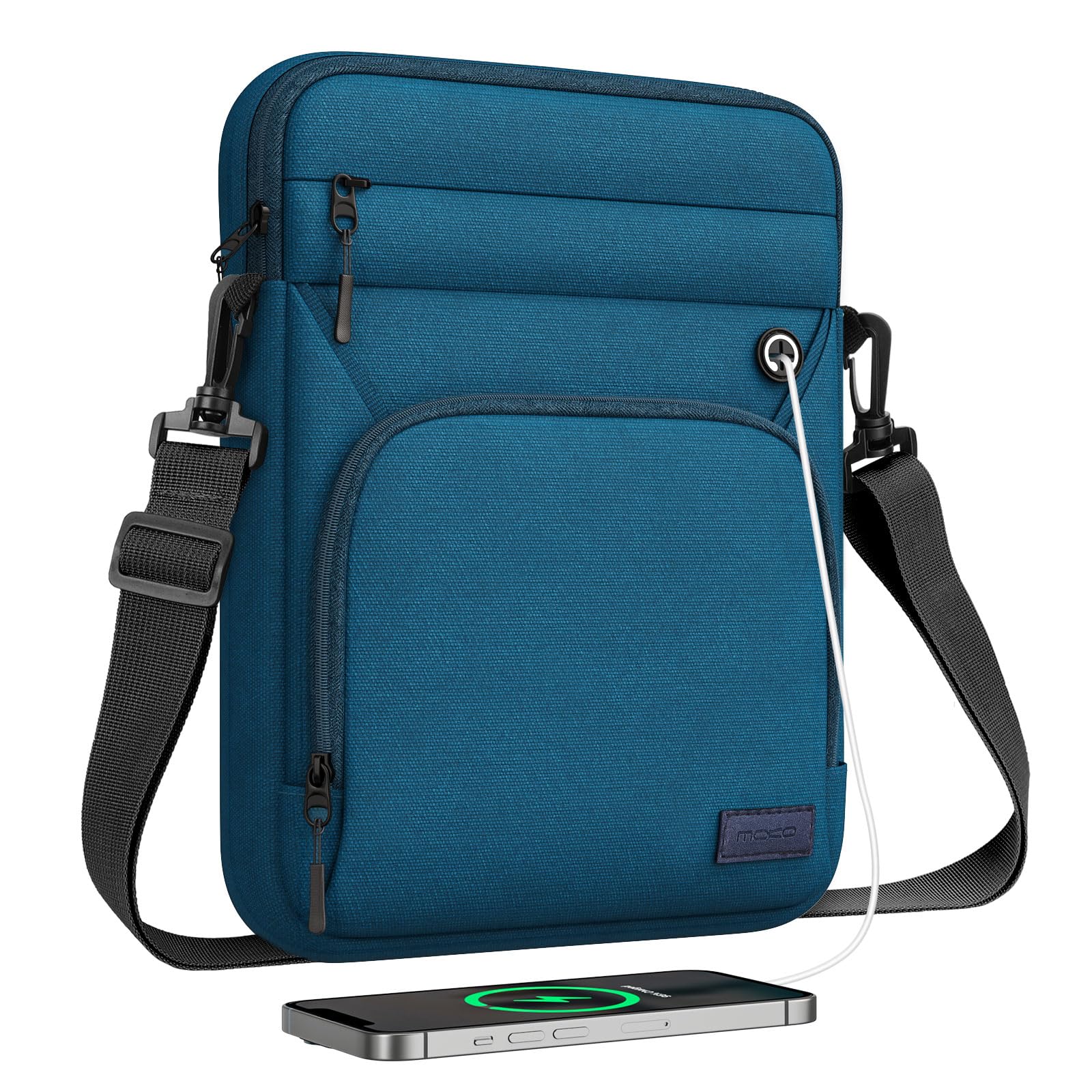 MoKo 9-11 Inch Tablet Sleeve Bag, Fits iPad Air 5/4th 10.9, iPad 9/8/7th 10.2, iPad 10th Gen. 10.9, iPad Pro 11 Inch