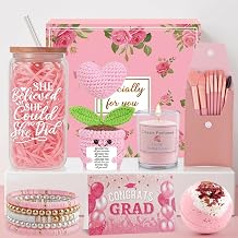 Graduation Gift for Her 2026, Unique College High School Class of 2026 Graduation Gifts Box for Women Girls, She Believed She Could So She Did Congrats Grad Gift Set for Daughter Sister Niece Friend