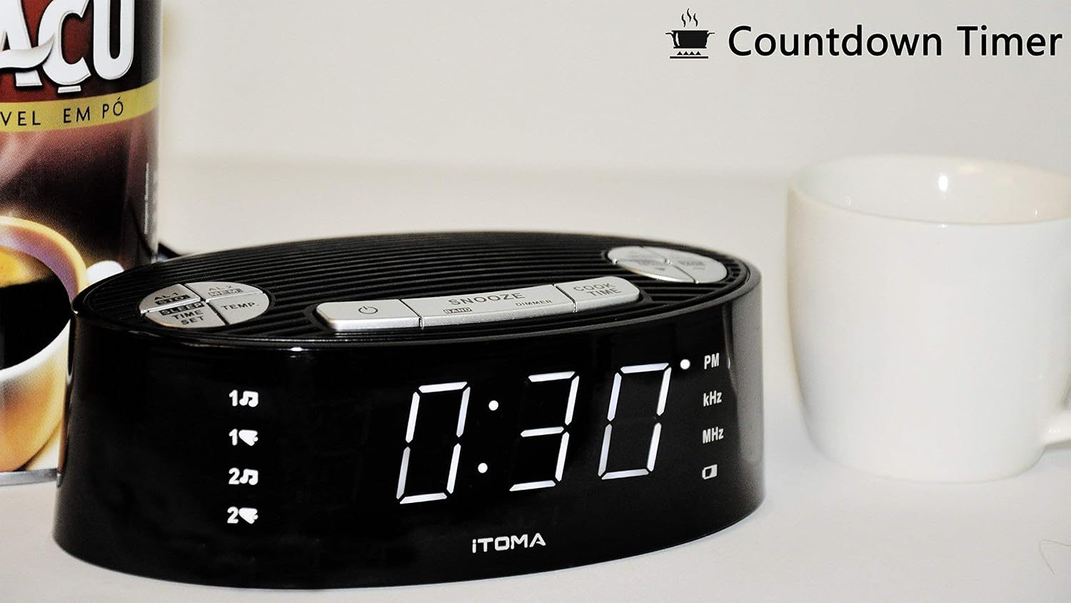 iTOMA Clock Radio