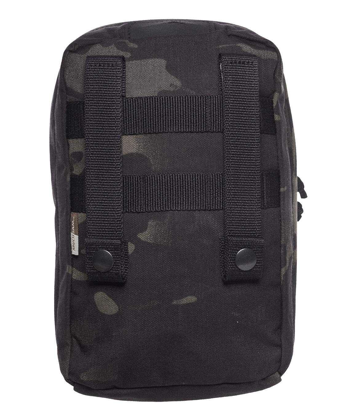 Tasmanian Tiger TT Tac Pouch 7 Universelle Rucksack Zusatz-Tasche Molle-Kompatibel 24 x 15 x 5,5 cm, Multicam Black