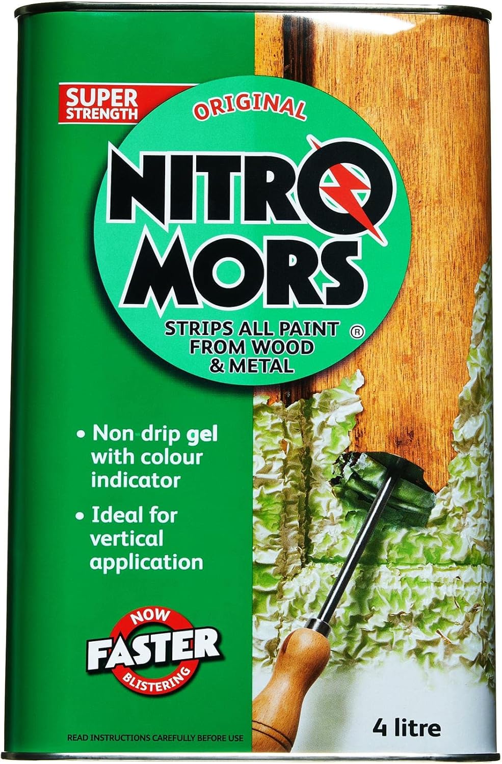Nitromors Original Paint Stripper and Remover, 4 L Amazon.co.uk DIY