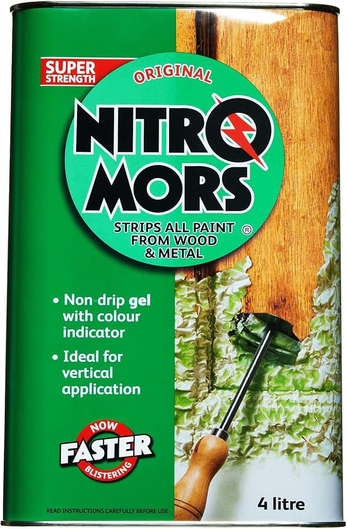 Nitromors Original Paint Stripper and Remover, 4 L Amazon.co.uk DIY