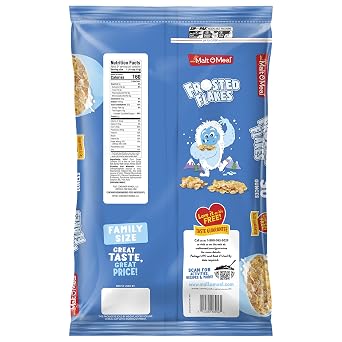 Malt-O-Meal Frosted Flakes Breakfast Cereal, 30 Ounce (Pack of 8)