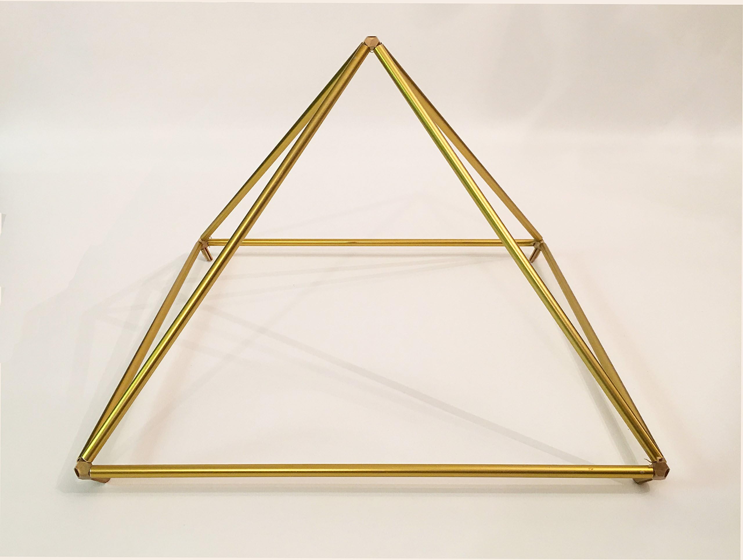 20 Inch Gold-Anodized Aluminum Titanium Alloy Pyramid Frame Kit