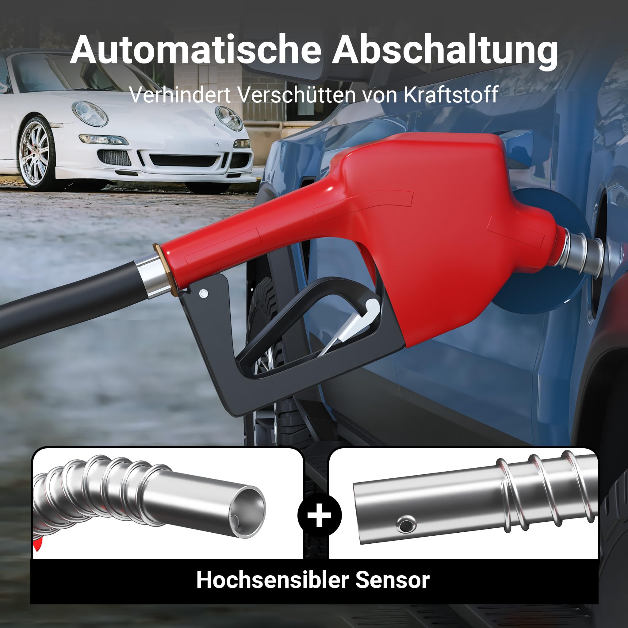 dieselpomp, overdrachtspomp, 220 V, zelfaanzuigend, elektrisch, 40 l