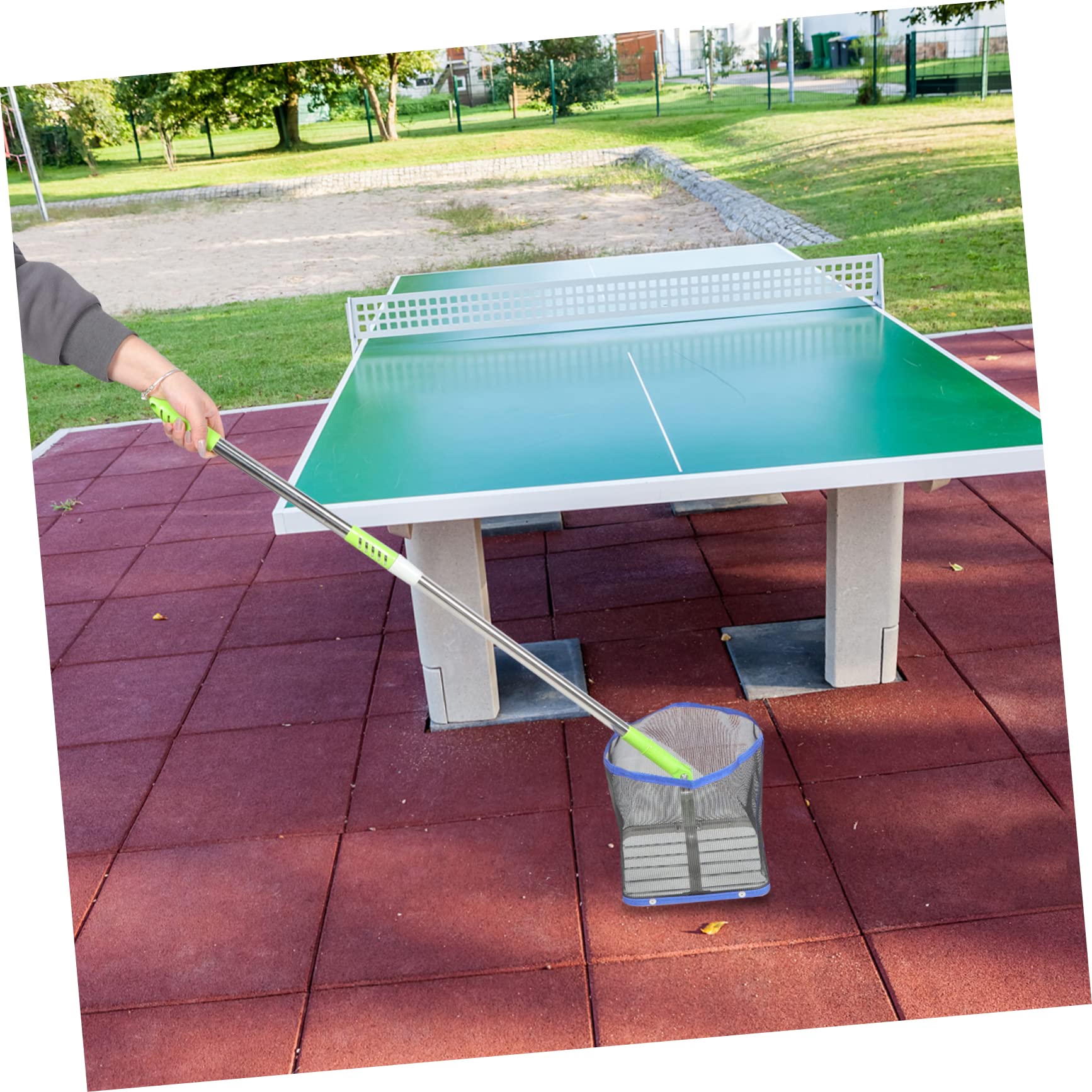 Toddmomy Recolector de Tenis de Mesa Recogedor de Bolas de Alta Capacidad Acero Inoxidable