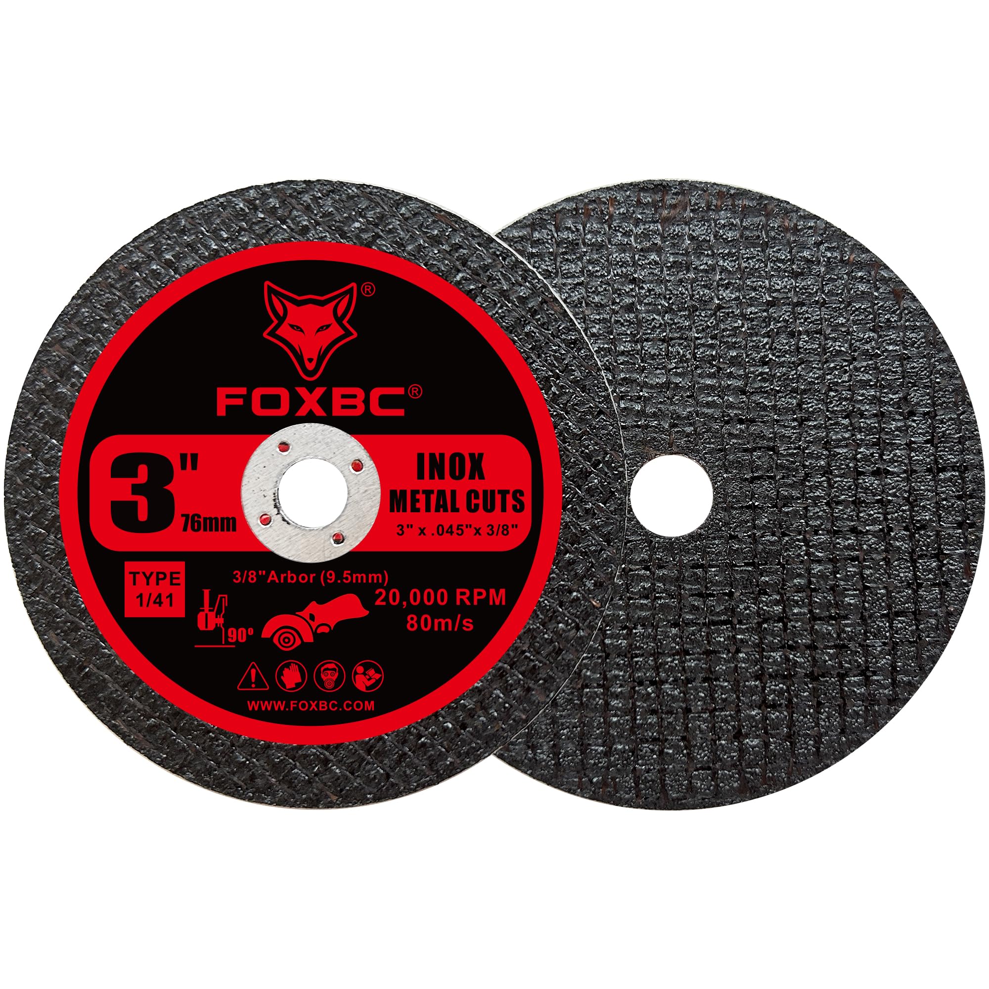 FOXBC Cut-Off Wheels - Metal & Stainless Steel -2 FOXBC Cut-Off Wheels - Metal & Stainless Steel -2