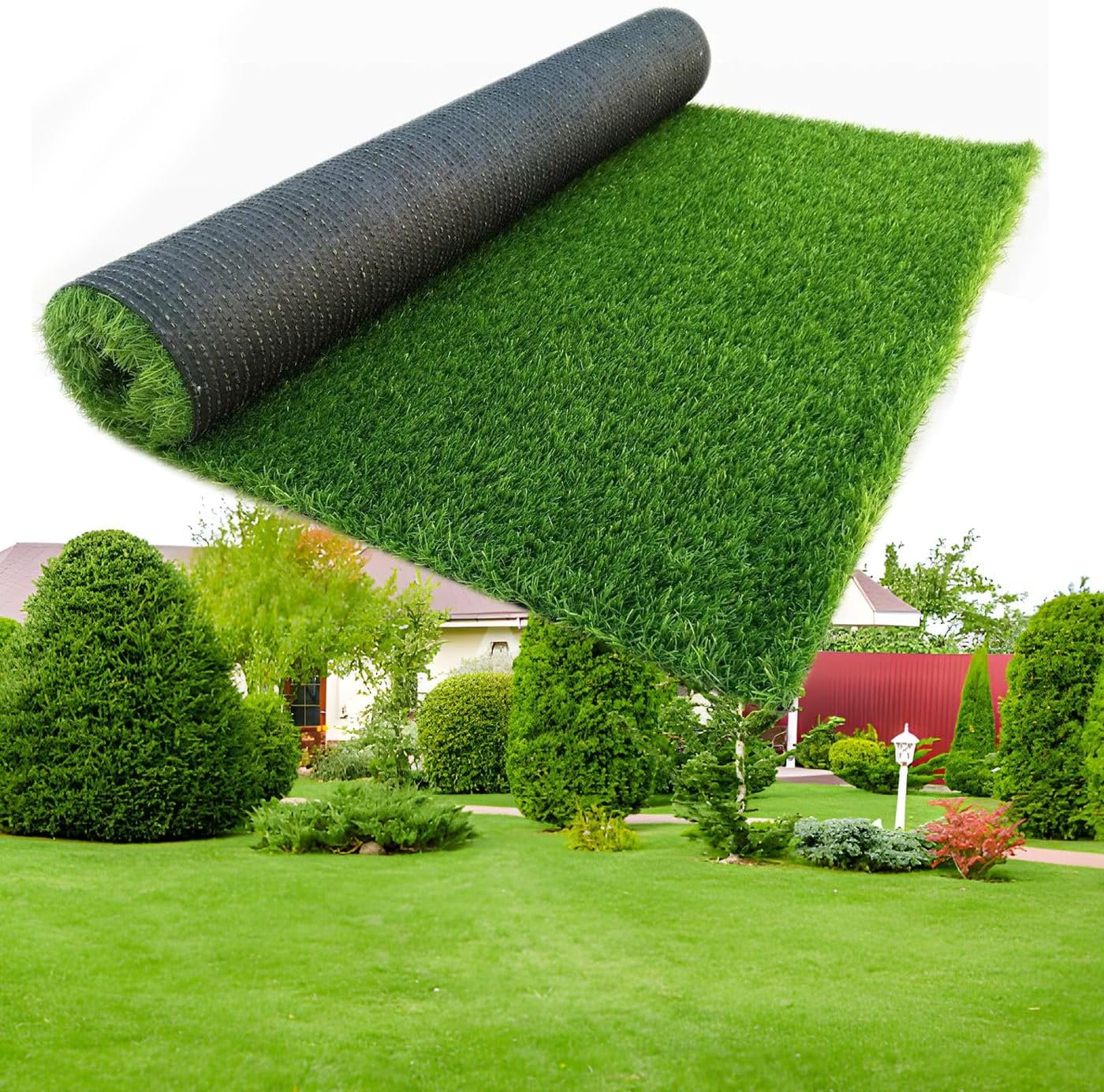 Artificial Grass Rug Turf for Dogs Indoor Outdoor Fake Grass for Dogs Potty Training Area Patio Lawn Decoration
