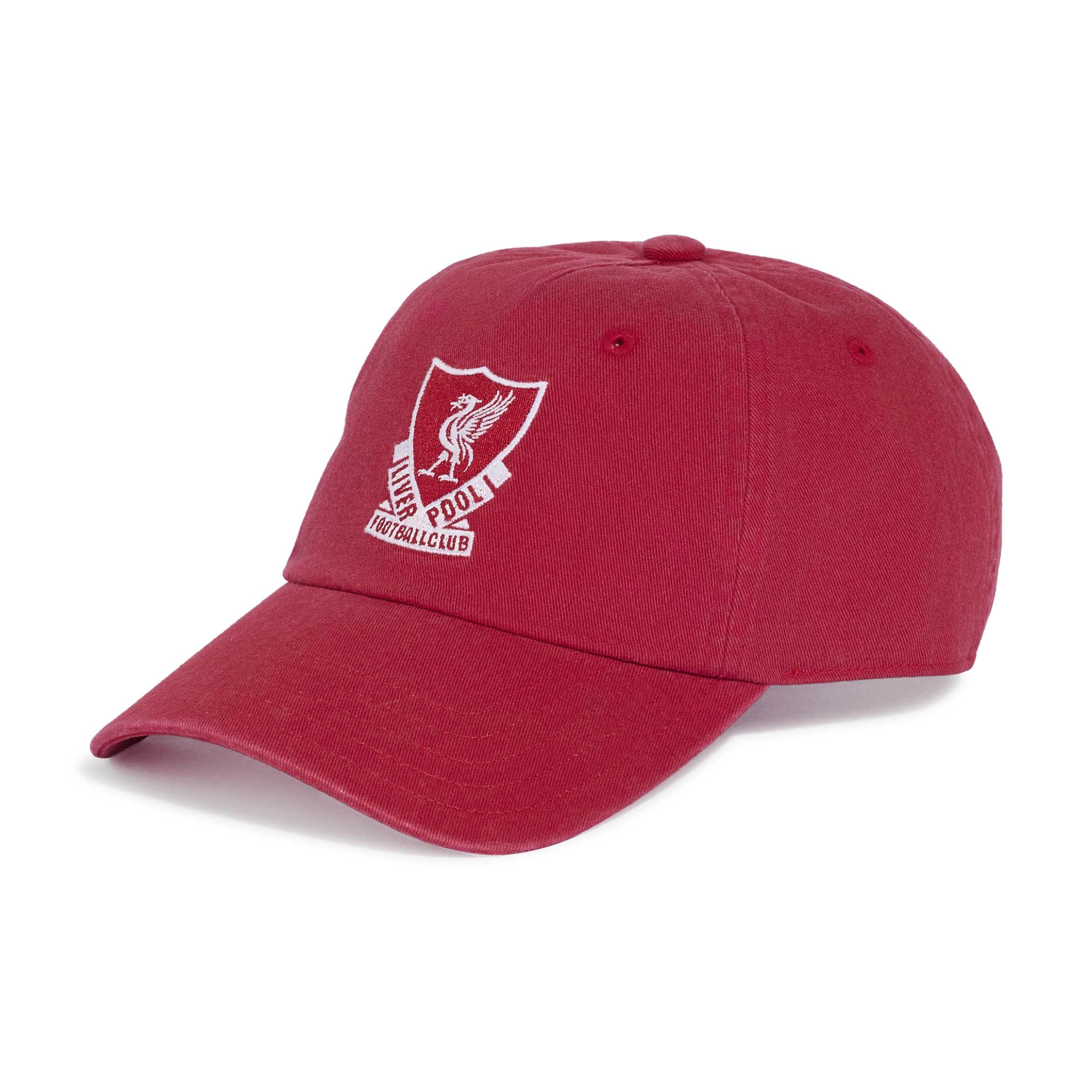 adidas Unisex Liverpool Fc Dad Hat, Strawberry Red/White, M-L