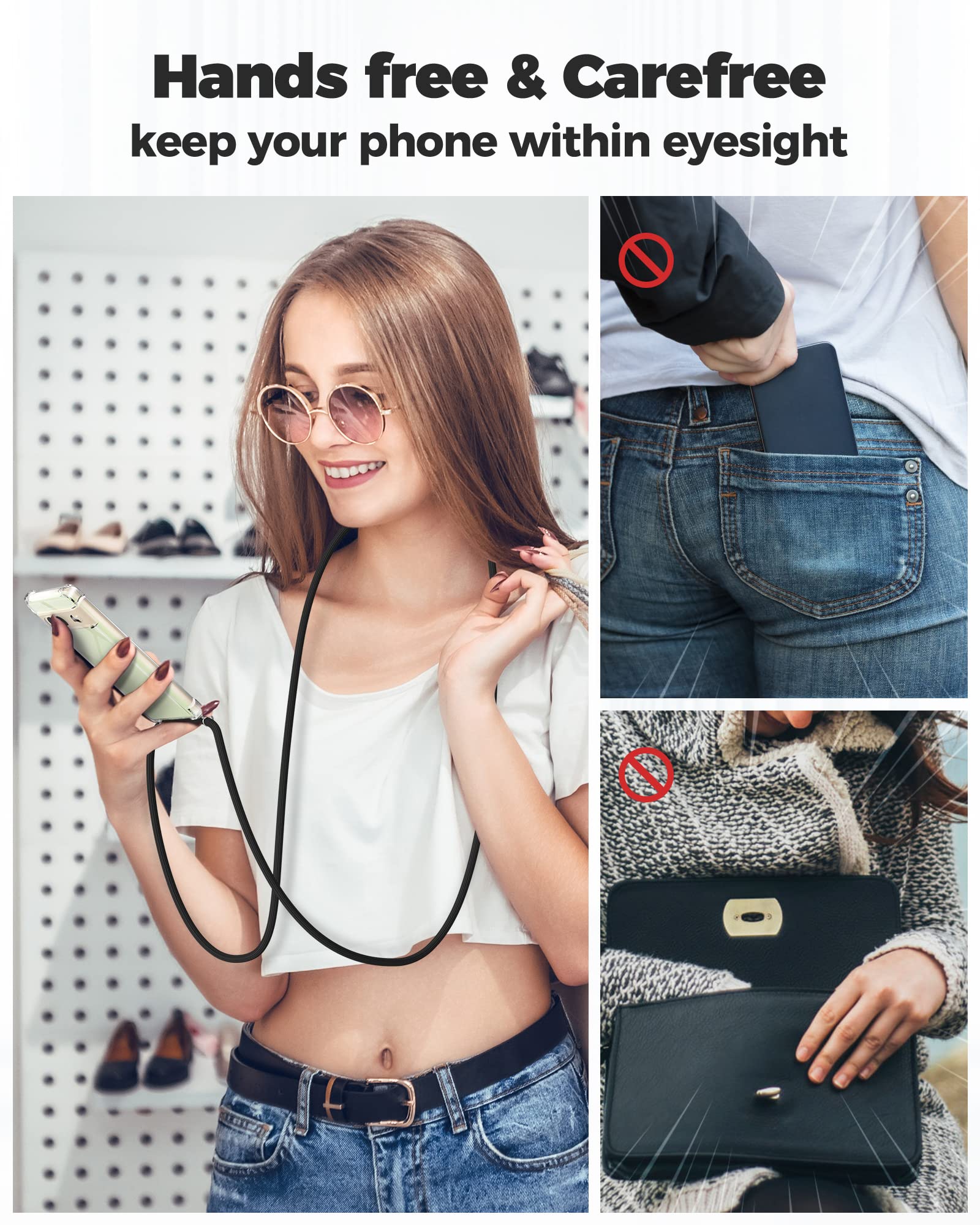 Moex Unleash Para Google Pixel 3a – Cadena Para Teléfono Móvil Con