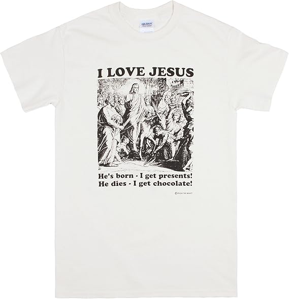 Amazon パロディー ユーモア Tシャツ I Love Jesus Pastafarian Humanist Funny T Shirt パスタファリアン ヒューマニスト 無神論者 面白いスローガンtシャツ アイボリー色 メンズ レディース ユニセックス S Tシャツ カットソー 通販 Amazon パロディー ユーモア Tシャツ I Love Jesus Pastafarian Humanist Funny T Shirt パスタファリアン ヒューマニスト 無神論者 面白いスローガンtシャツ アイボリー色 メンズ レディース ユニセックス S Tシャツ カットソー 通販