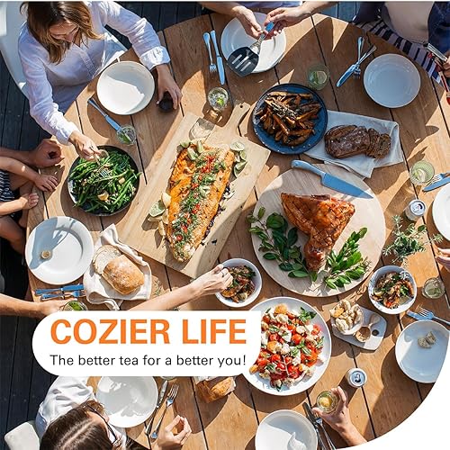 Vista 125 de WT WEETEE Bolsas de té negro descafeinado orgánico, té negro orgánico, 100 unidades, sabor suave y suave, descafeinado con CO2, bolsa de papel kraft