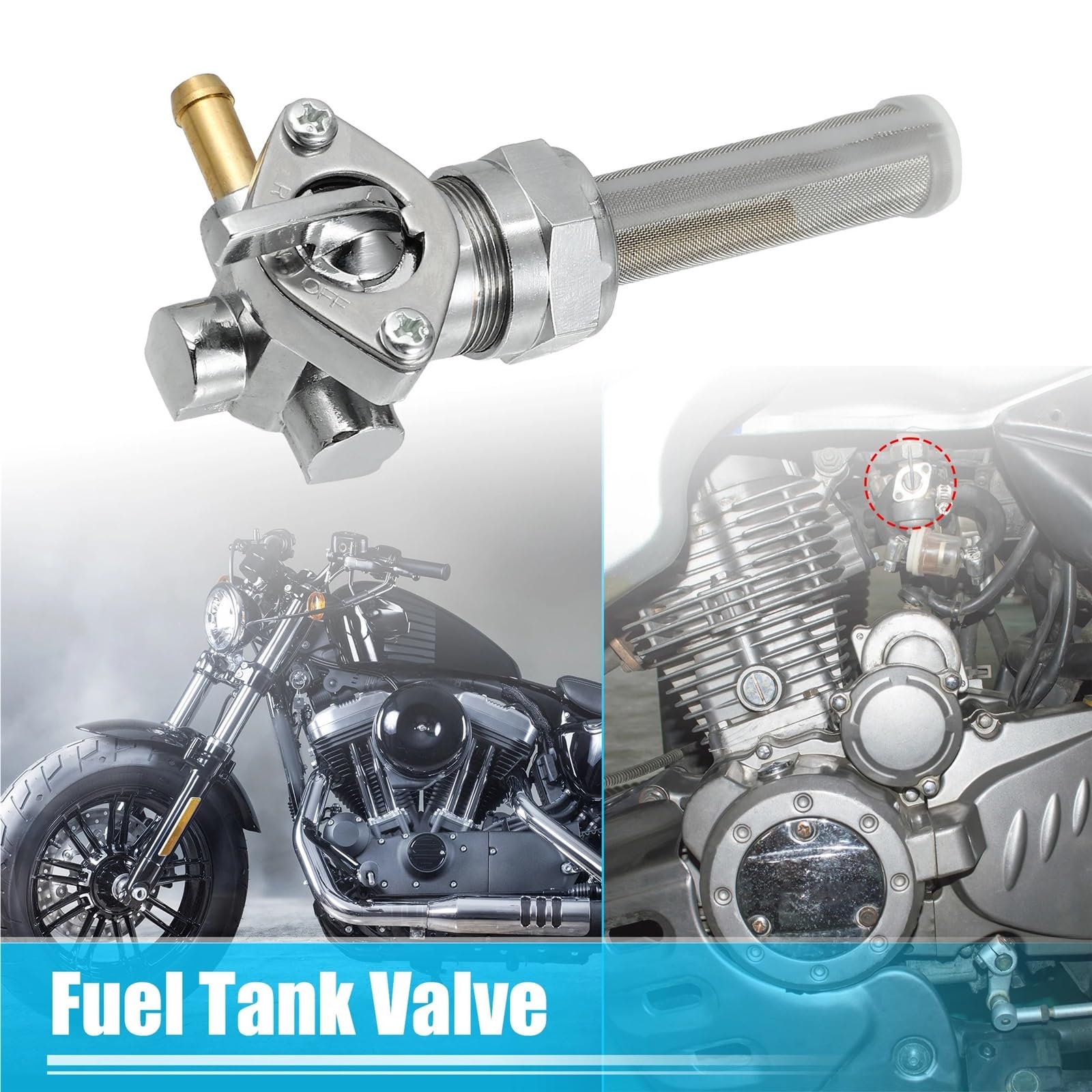 Do Harley Davidson Sportster 1975-2022 Zbiornik Paliwa Petcock