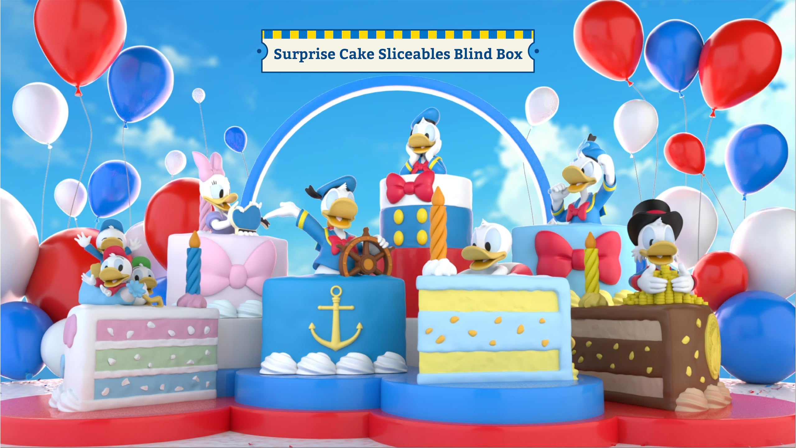 soap studio ドナルド サプライズケーキ コンプリートセット