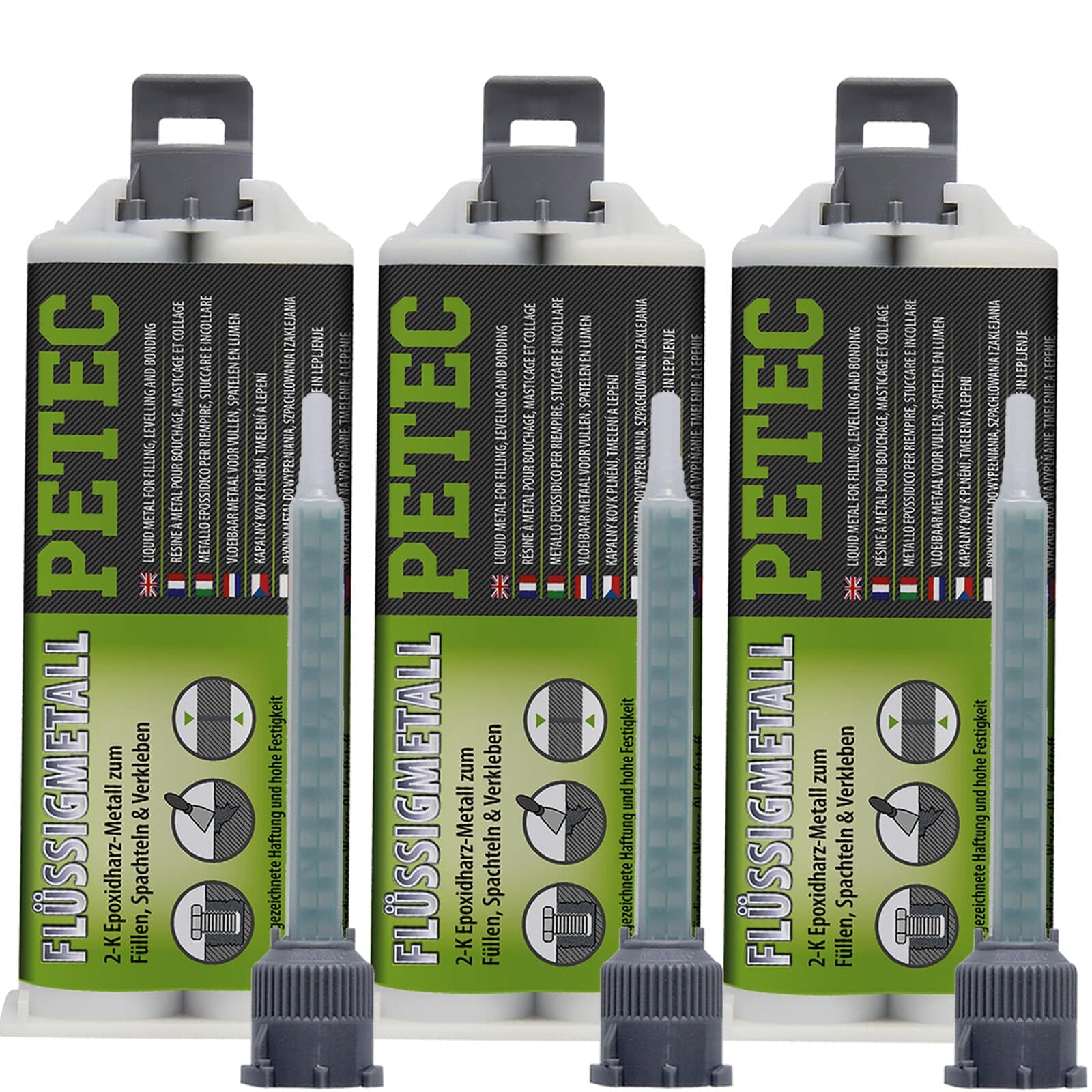 PETEC 3x 97355 Epoxy-Klebstoff