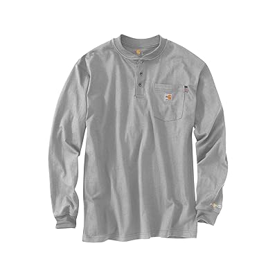 Carhartt Flame Resistant Force(r) Cotton Long Sleeve Henley Men