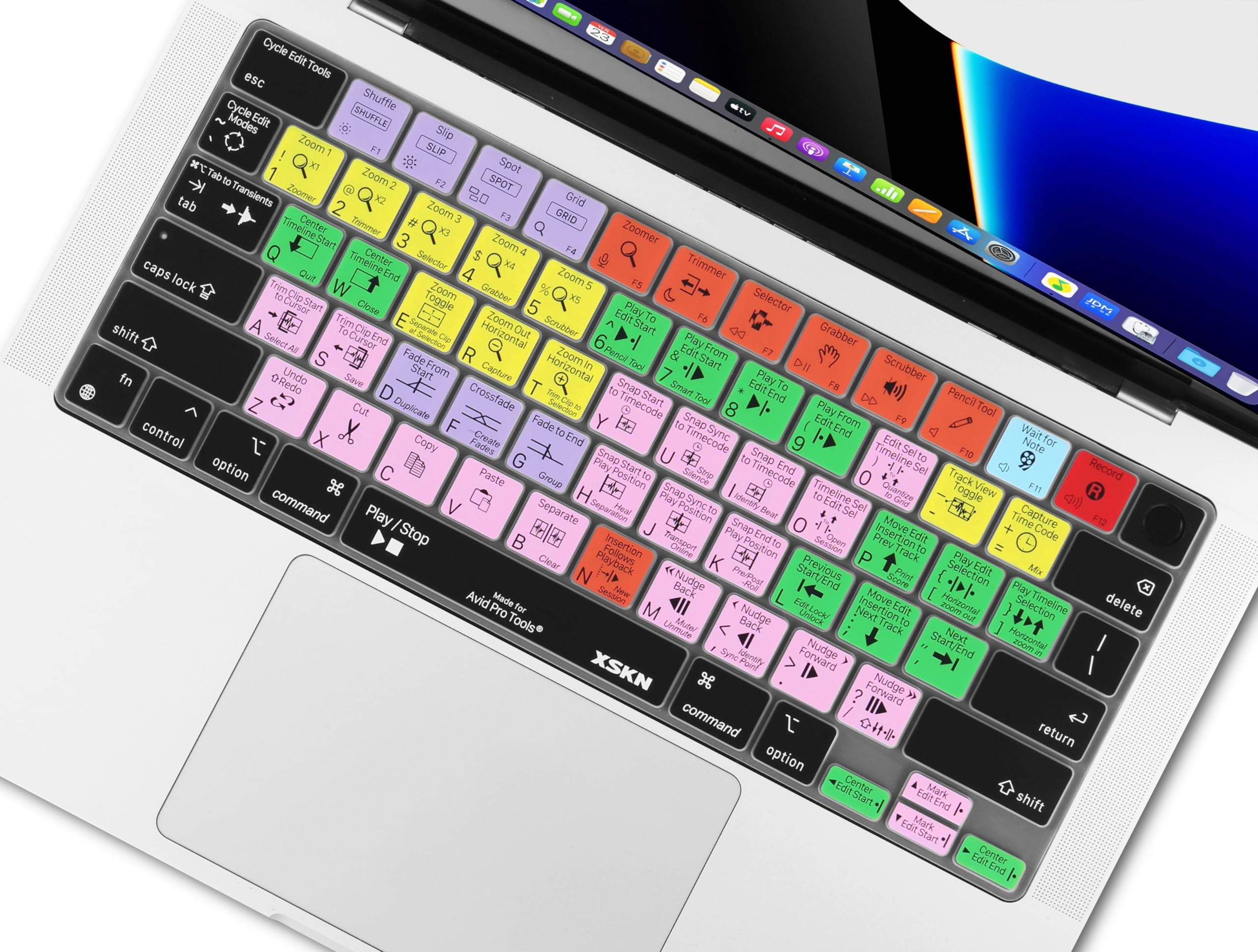 Amazon.com: XSKN Avid Pro Tools Shortcuts US Version Keyboard