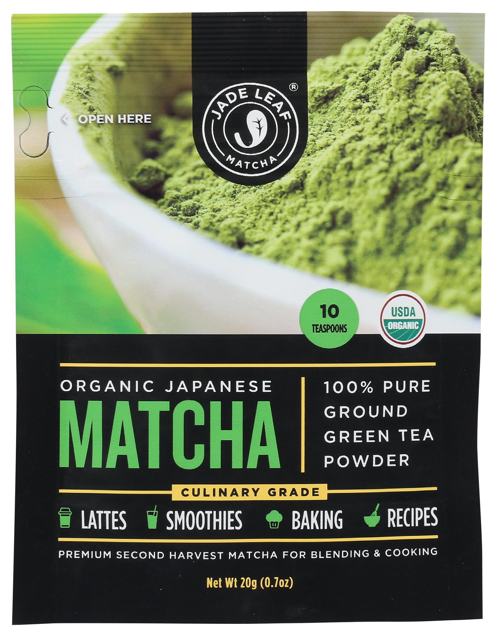 Jade Leaf Matcha Organic Japanese Matcha 20 Gr