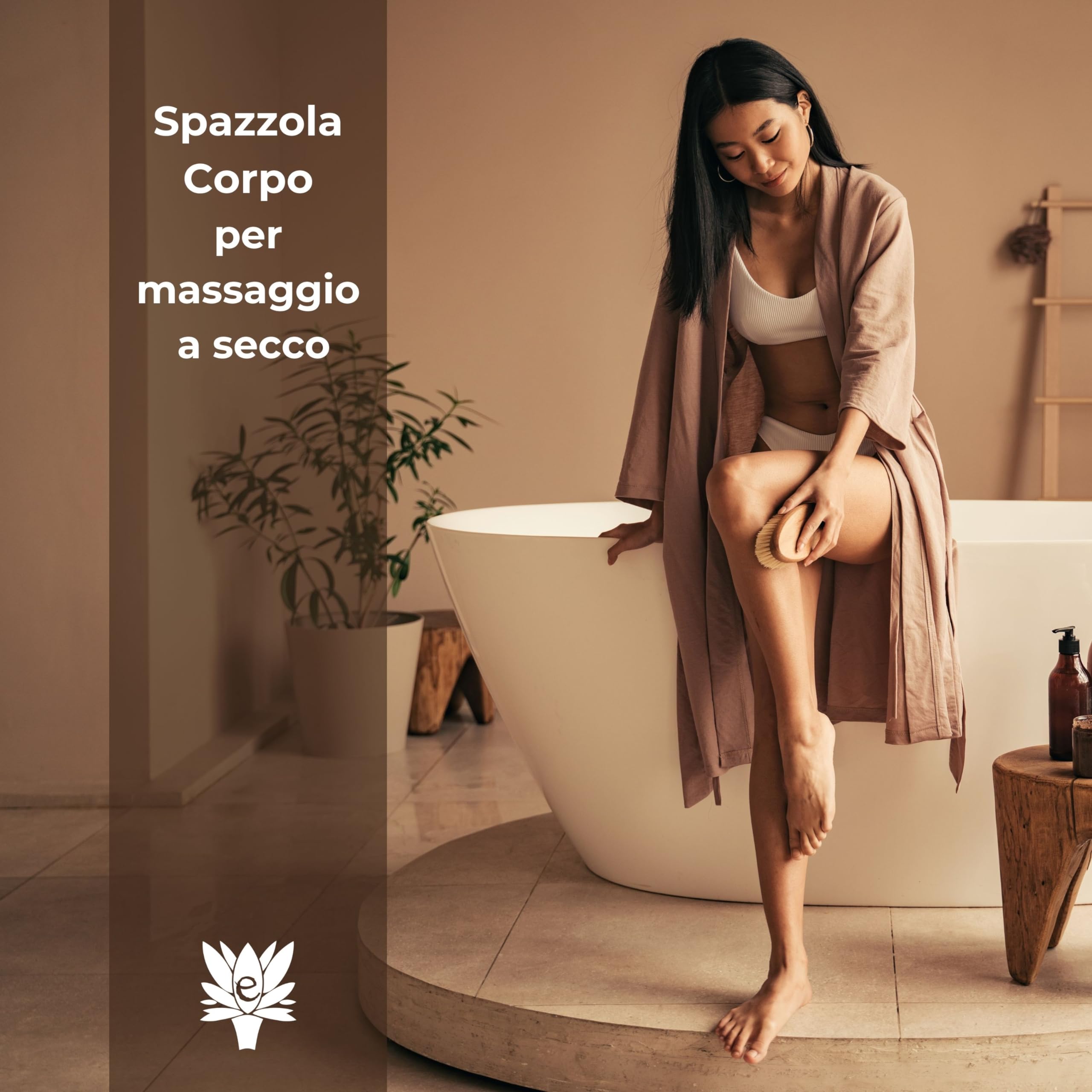 Kit Drenante completo - Sciroppo Drenante forte da bere 200ml, Spazzola Corpo per spazzolatura a secco e Olio da massaggio 150ml - Made in Italy