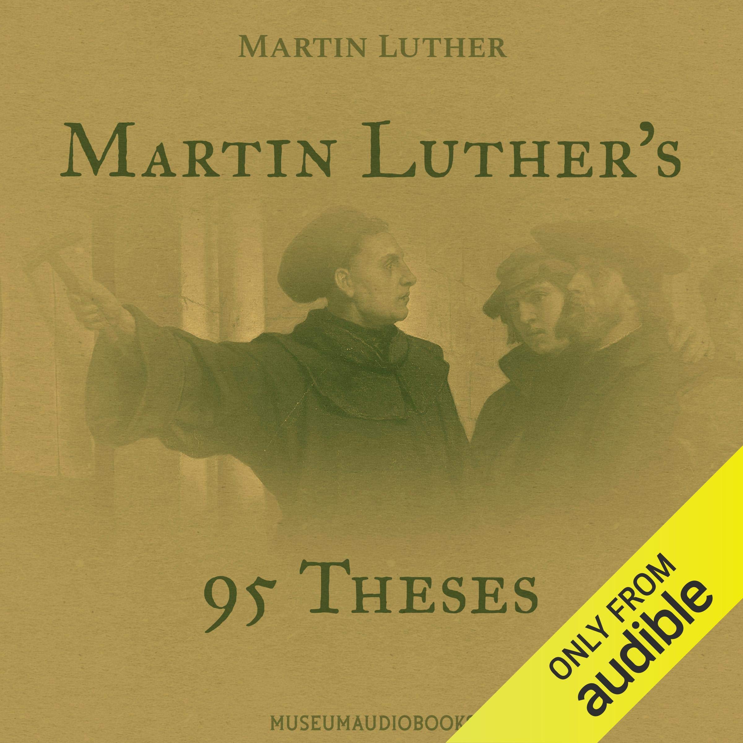 Cover art for Martin Luther's 95 Theses